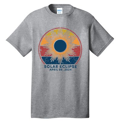 Total Solar Eclipse April 8 2024 Tall T-Shirt