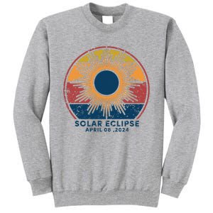 Total Solar Eclipse April 8 2024 Tall Sweatshirt