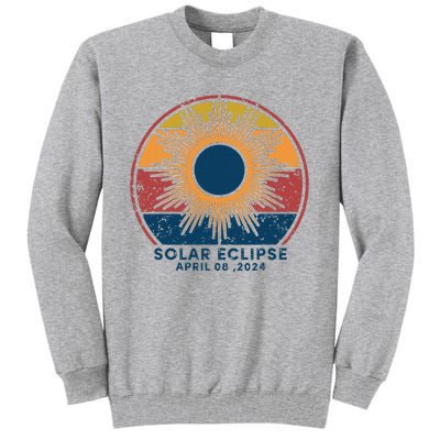 Total Solar Eclipse April 8 2024 Tall Sweatshirt