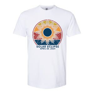 Total Solar Eclipse April 8 2024 Softstyle CVC T-Shirt