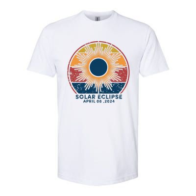 Total Solar Eclipse April 8 2024 Softstyle® CVC T-Shirt