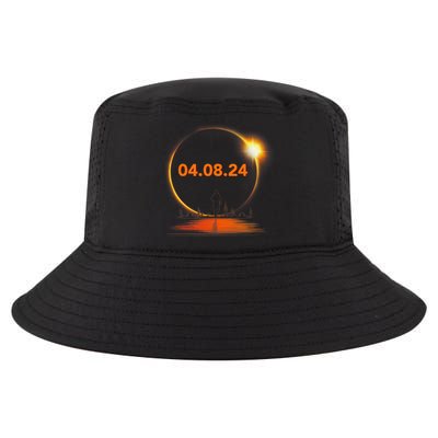 Total Solar Eclipse 2024 USA April 8 2024 Cool Comfort Performance Bucket Hat
