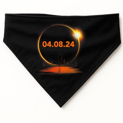 Total Solar Eclipse 2024 USA April 8 2024 USA-Made Doggie Bandana