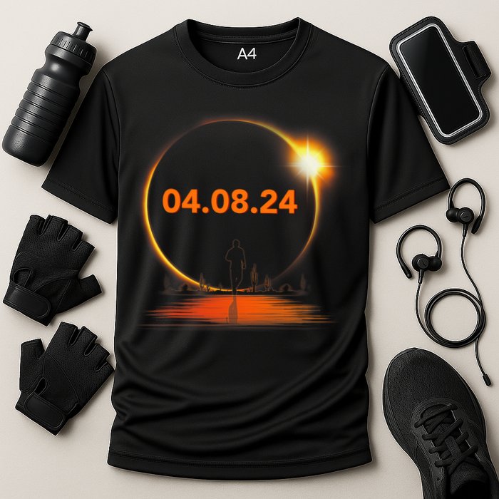 Total Solar Eclipse 2024 USA April 8 2024 Performance Shirt
