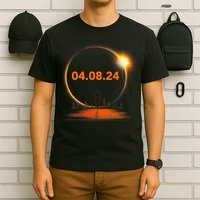 Total Solar Eclipse 2024 USA April 8 2024 T-Shirt