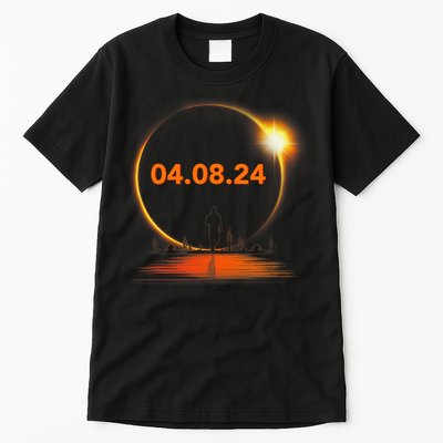Total Solar Eclipse 2024 USA April 8 2024 Tall T-Shirt