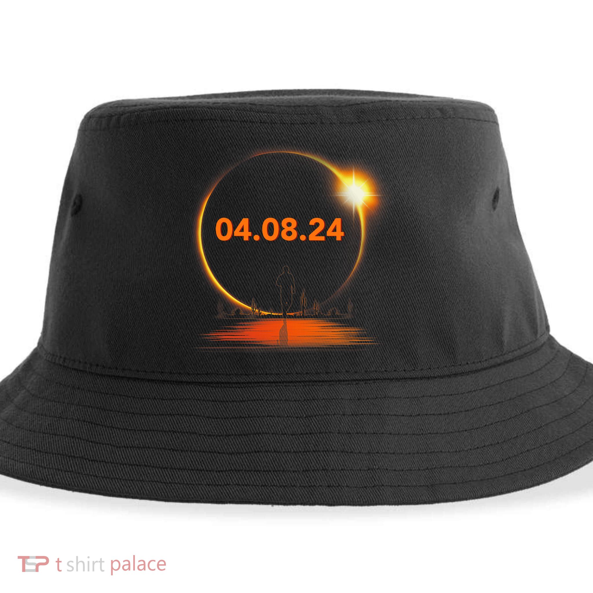 Total Solar Eclipse 2024 USA April 8 2024 Sustainable Bucket Hat