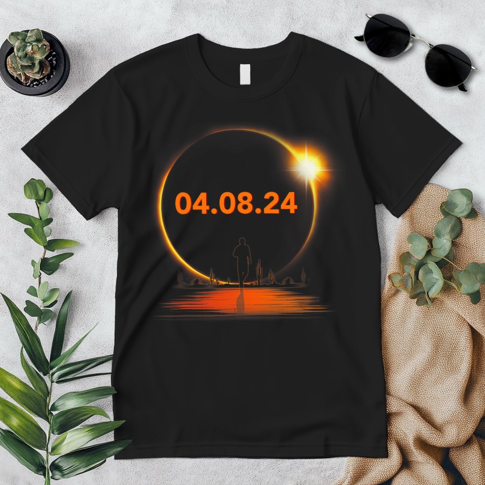 Total Solar Eclipse 2024 USA April 8 2024 Premium T-Shirt