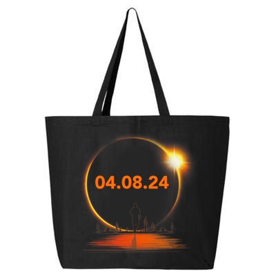 Total Solar Eclipse 2024 USA April 8 2024 25L Jumbo Tote