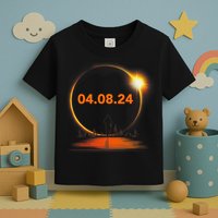 Total Solar Eclipse 2024 USA April 8 2024 Toddler T-Shirt
