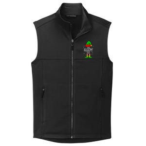 The Sleepy Elf Christmas Family Matching Xmas Collective Smooth Fleece Vest