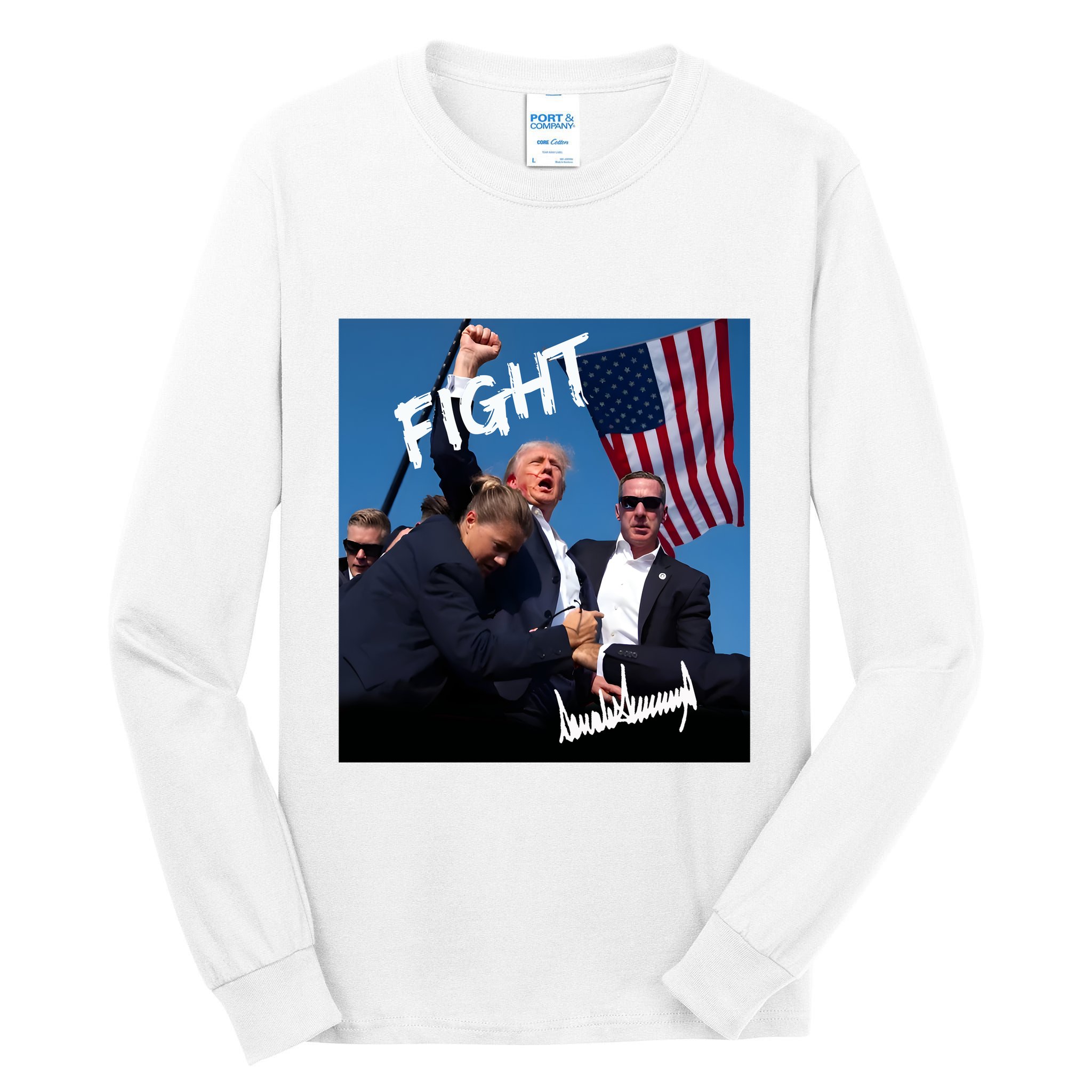 Trump Signature Edition Tall Long Sleeve T-Shirt
