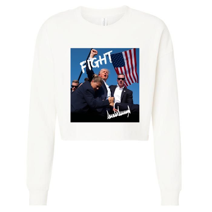 Trump Signature Edition Cropped Pullover Crew