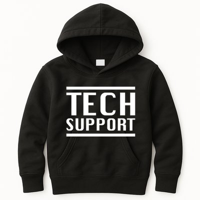 Tech Support Elon Musk Kids Hoodie