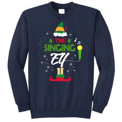 The Singing Elf Singer Group Matching Family Christmas Gift Sweatshirt