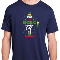 The Singing Elf Singer Group Matching Family Christmas Gift Adult ChromaSoft Performance T-Shirt