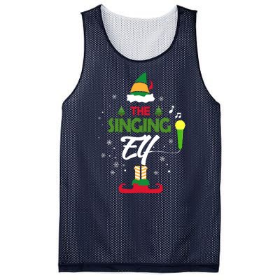 The Singing Elf Singer Group Matching Family Christmas Gift Mesh Reversible Basketball Jersey Tank