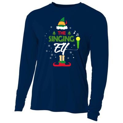 The Singing Elf Singer Group Matching Family Christmas Gift Cooling Performance Long Sleeve Crew