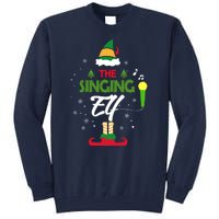 The Singing Elf Singer Group Matching Family Christmas Gift Tall Sweatshirt