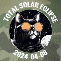 Total Solar Eclipse 2024  Legacy Tie Dye Trucker Hat