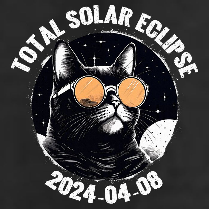 Total Solar Eclipse 2024  7 Panel Mesh Trucker Snapback Hat