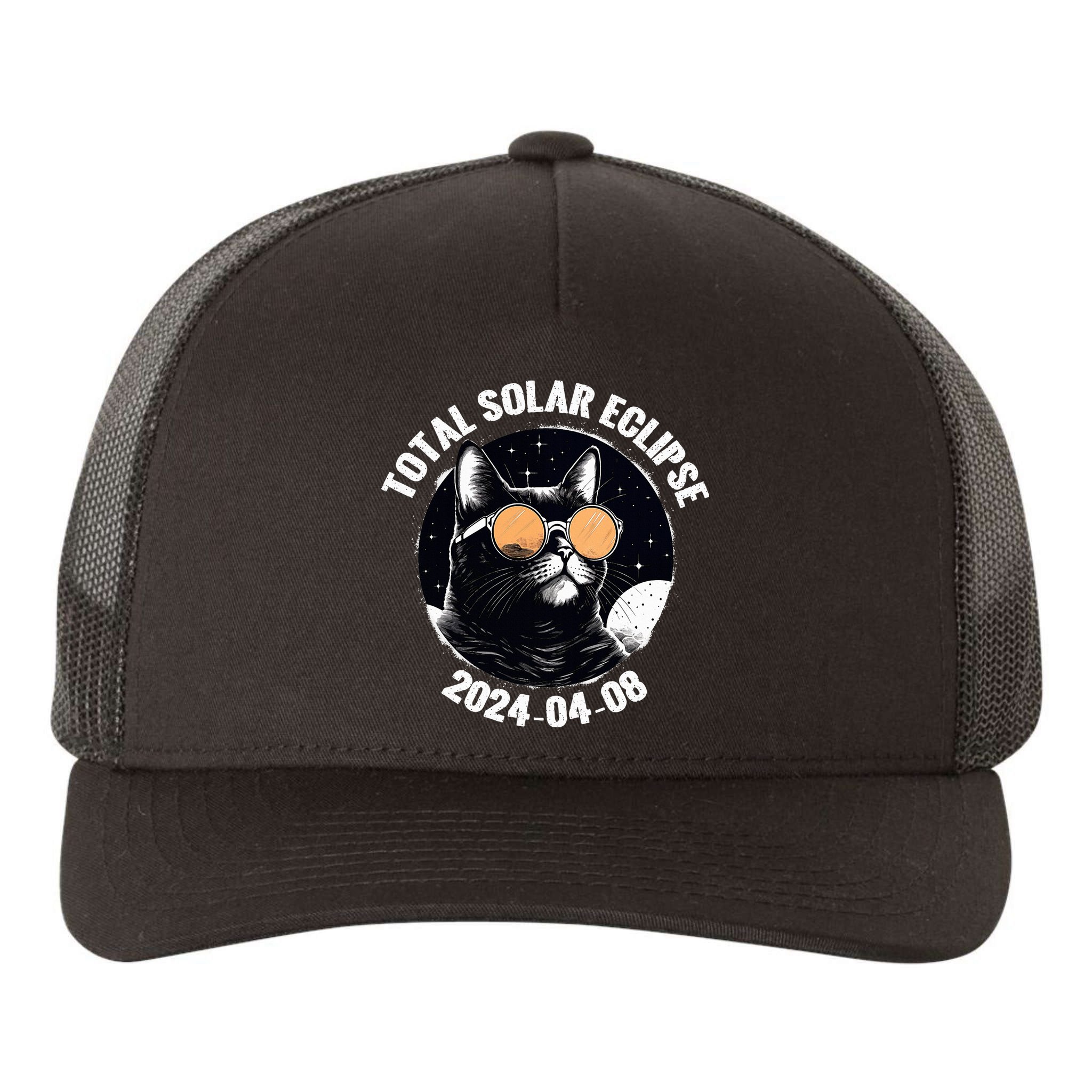Total Solar Eclipse 2024  Yupoong Adult 5-Panel Trucker Hat