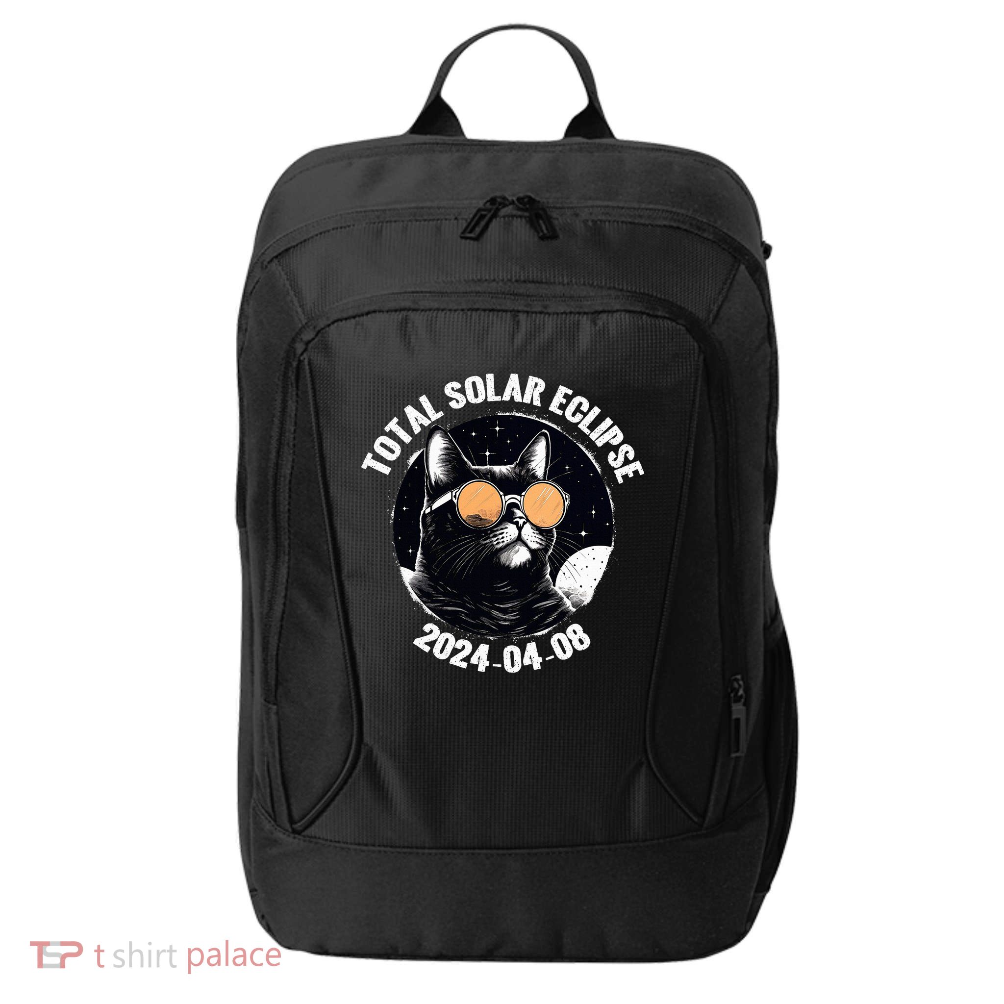 Total Solar Eclipse 2024  City Backpack