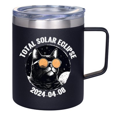 Total Solar Eclipse 2024  12oz Stainless Steel Coffee Mug