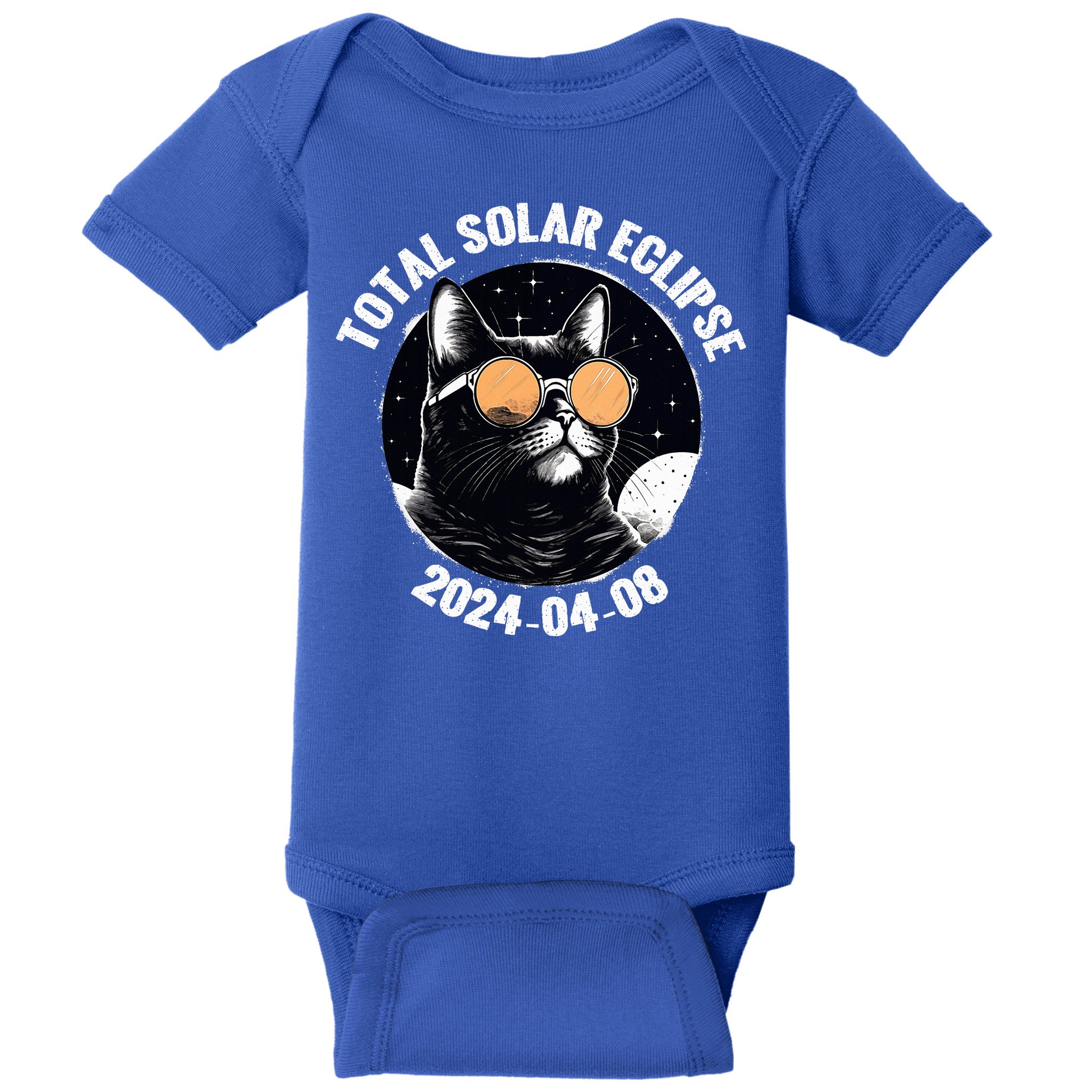 Total Solar Eclipse 2024  Baby Bodysuit