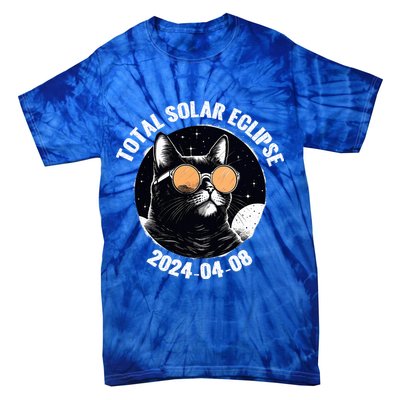 Total Solar Eclipse 2024  Tie-Dye T-Shirt