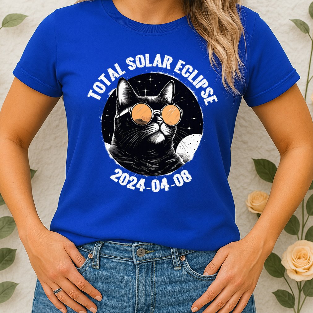Total Solar Eclipse 2024  Womens T-Shirt