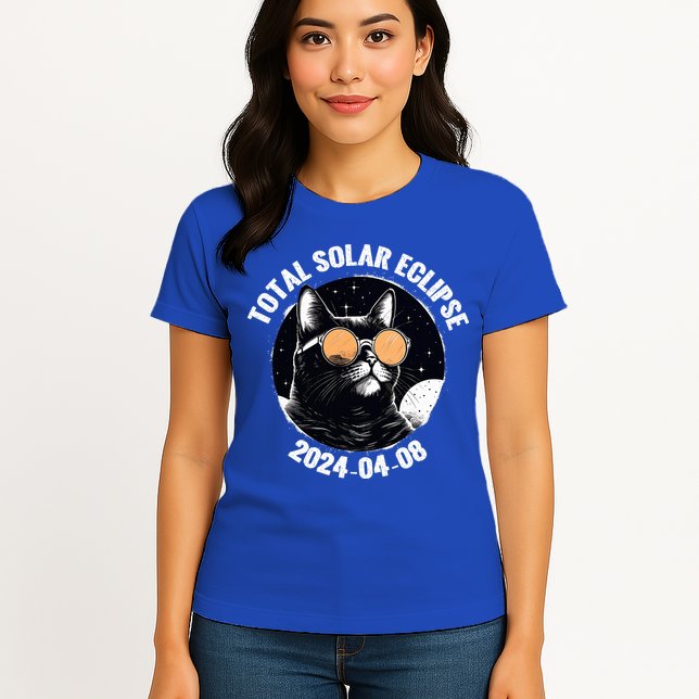 Total Solar Eclipse 2024  Womens T-Shirt