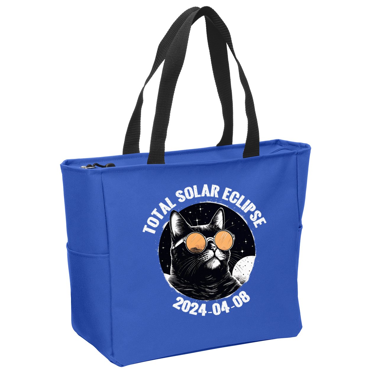 Total Solar Eclipse 2024  Zip Tote Bag