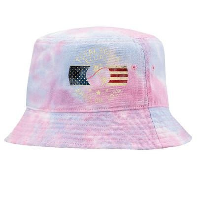 Total Solar Eclipse 2024 Vintage Tie-Dyed Bucket Hat