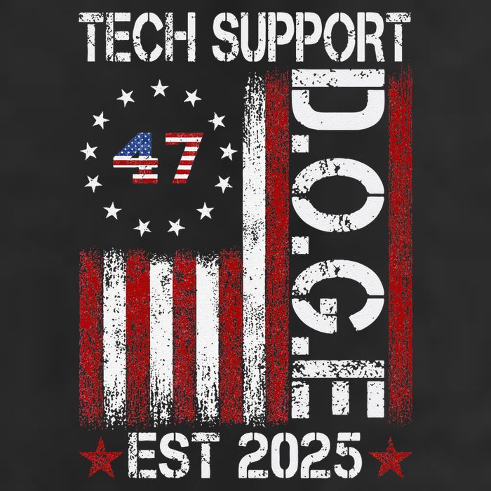 Tech Support Elon DOGE Gift Cool Comfort Performance Bucket Hat
