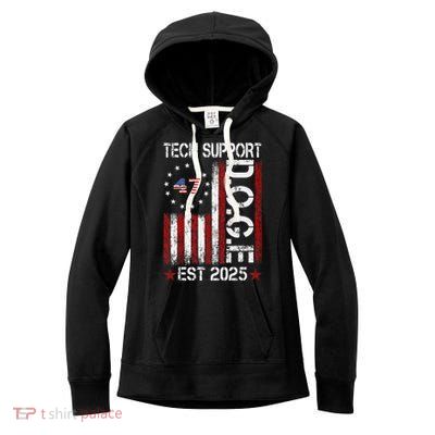 Tech Support Elon DOGE Gift Women's Fleece Hoodie