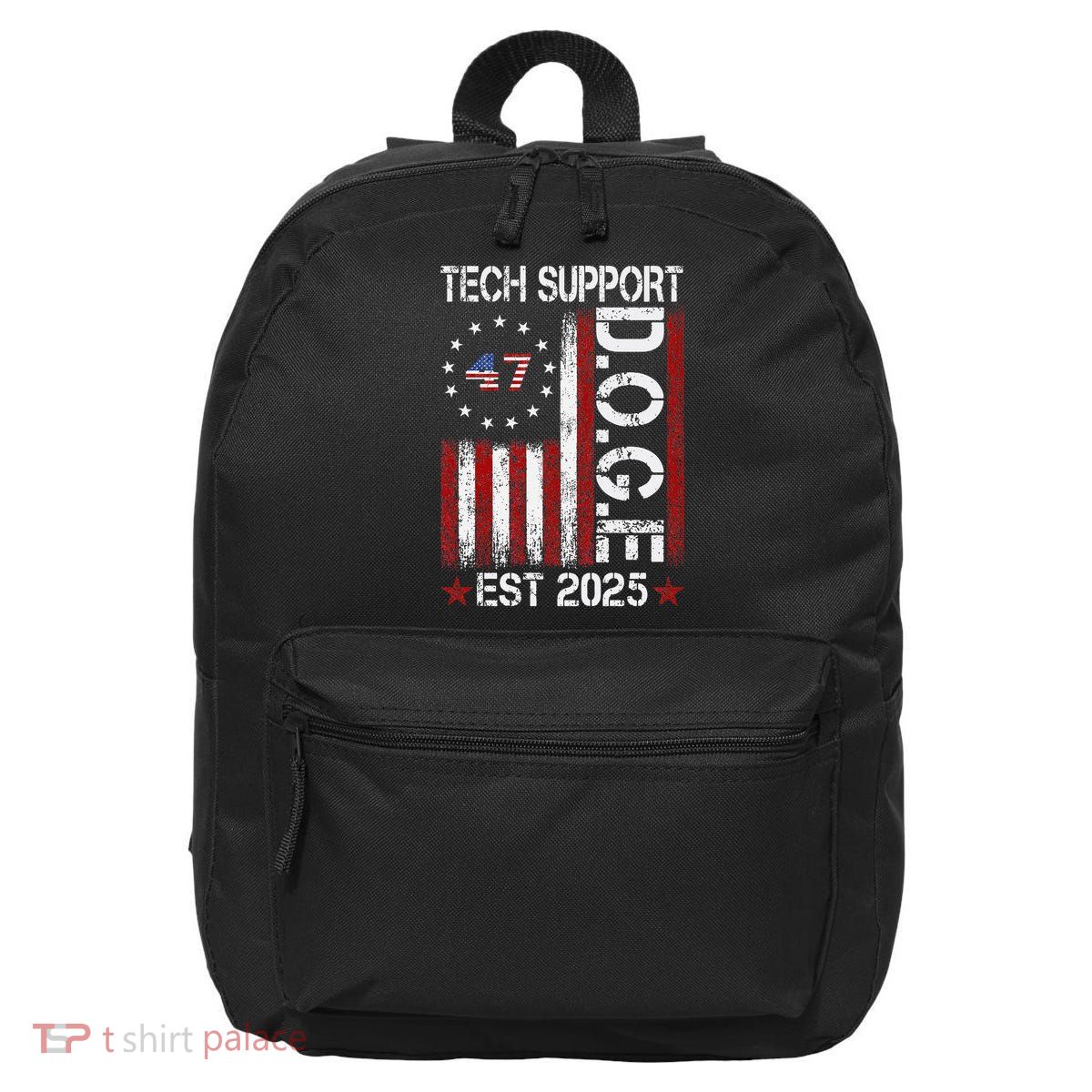 Tech Support Elon DOGE Gift 16 in Basic Backpack