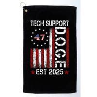 Tech Support Elon DOGE Gift Golf Towel