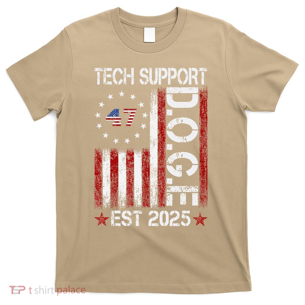 Tech Support Elon DOGE Gift T-Shirt