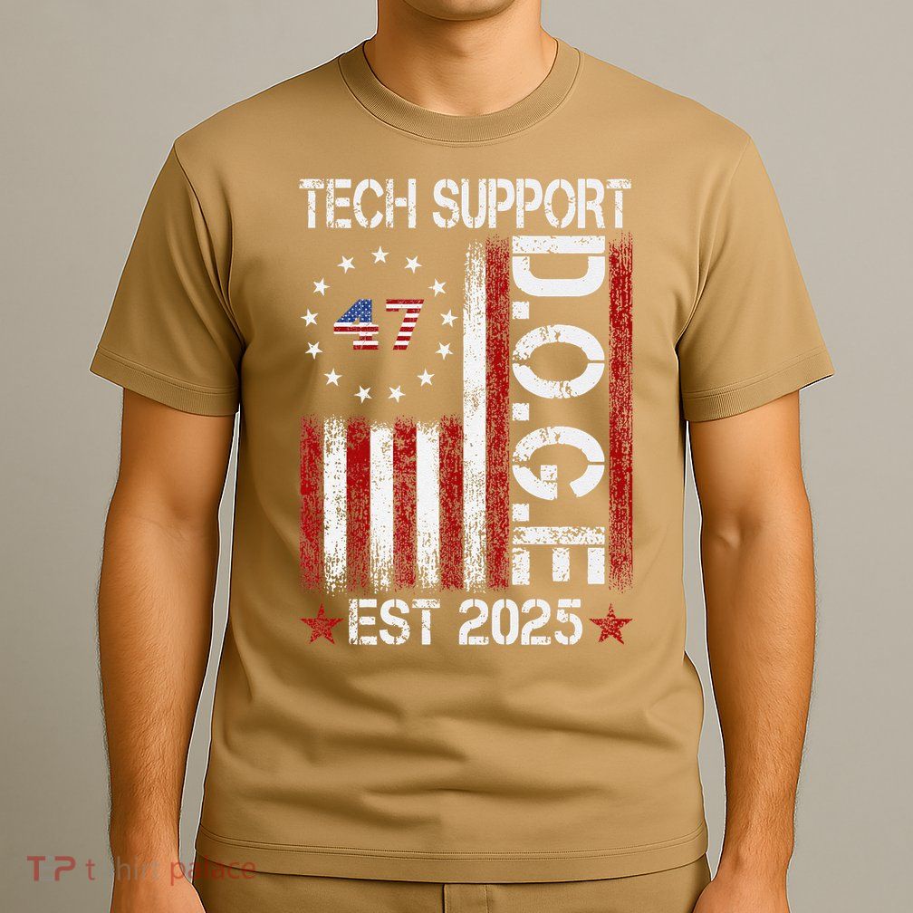 Tech Support Elon DOGE Gift T-Shirt