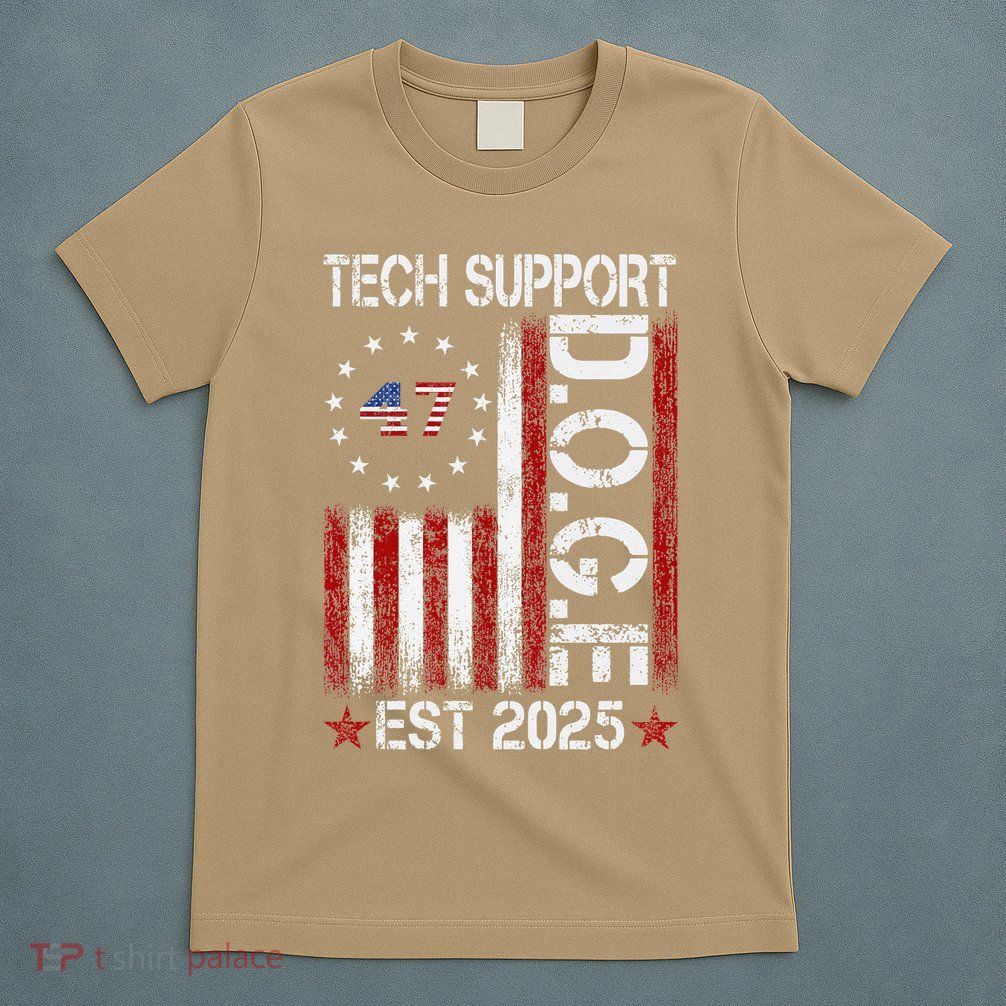 Tech Support Elon DOGE Gift T-Shirt