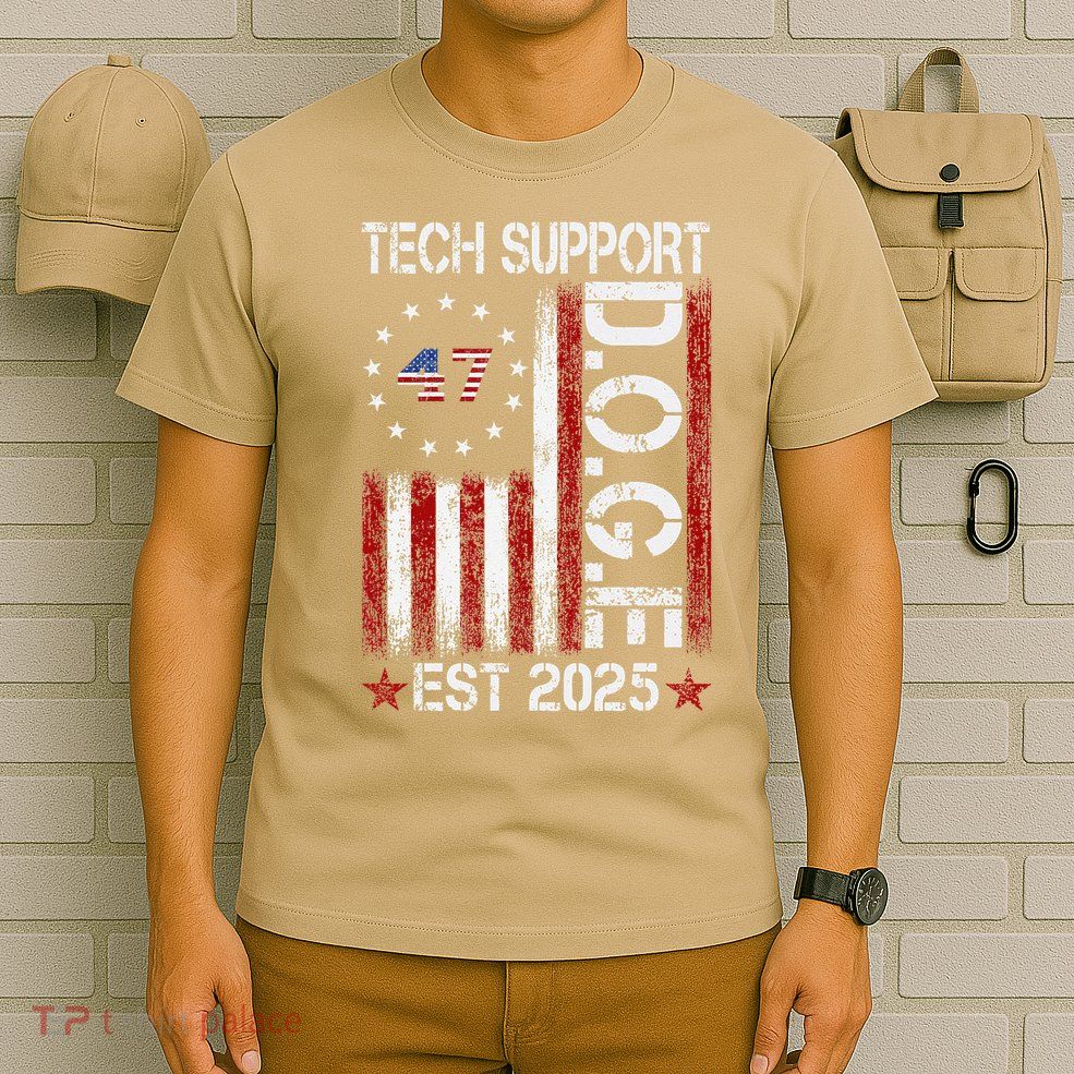 Tech Support Elon DOGE Gift T-Shirt