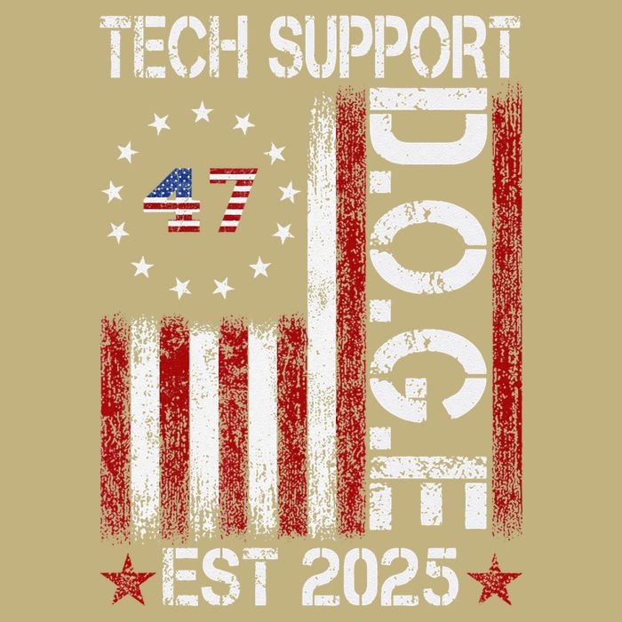 Tech Support Elon DOGE Gift Magnet