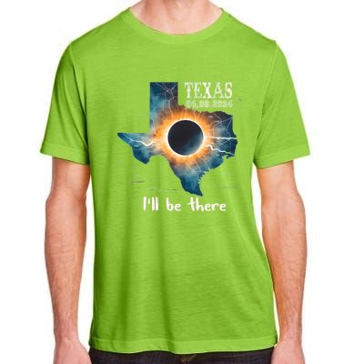 Total Solar Eclipse 2024 Texas Adult ChromaSoft Performance T-Shirt