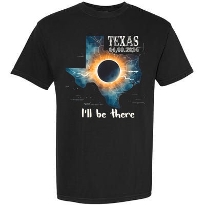 Total Solar Eclipse 2024 Texas Garment-Dyed Heavyweight T-Shirt