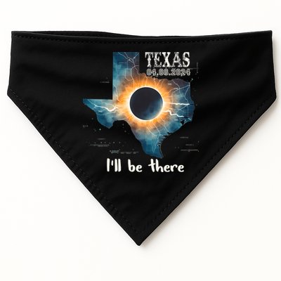 Total Solar Eclipse 2024 Texas USA-Made Doggie Bandana