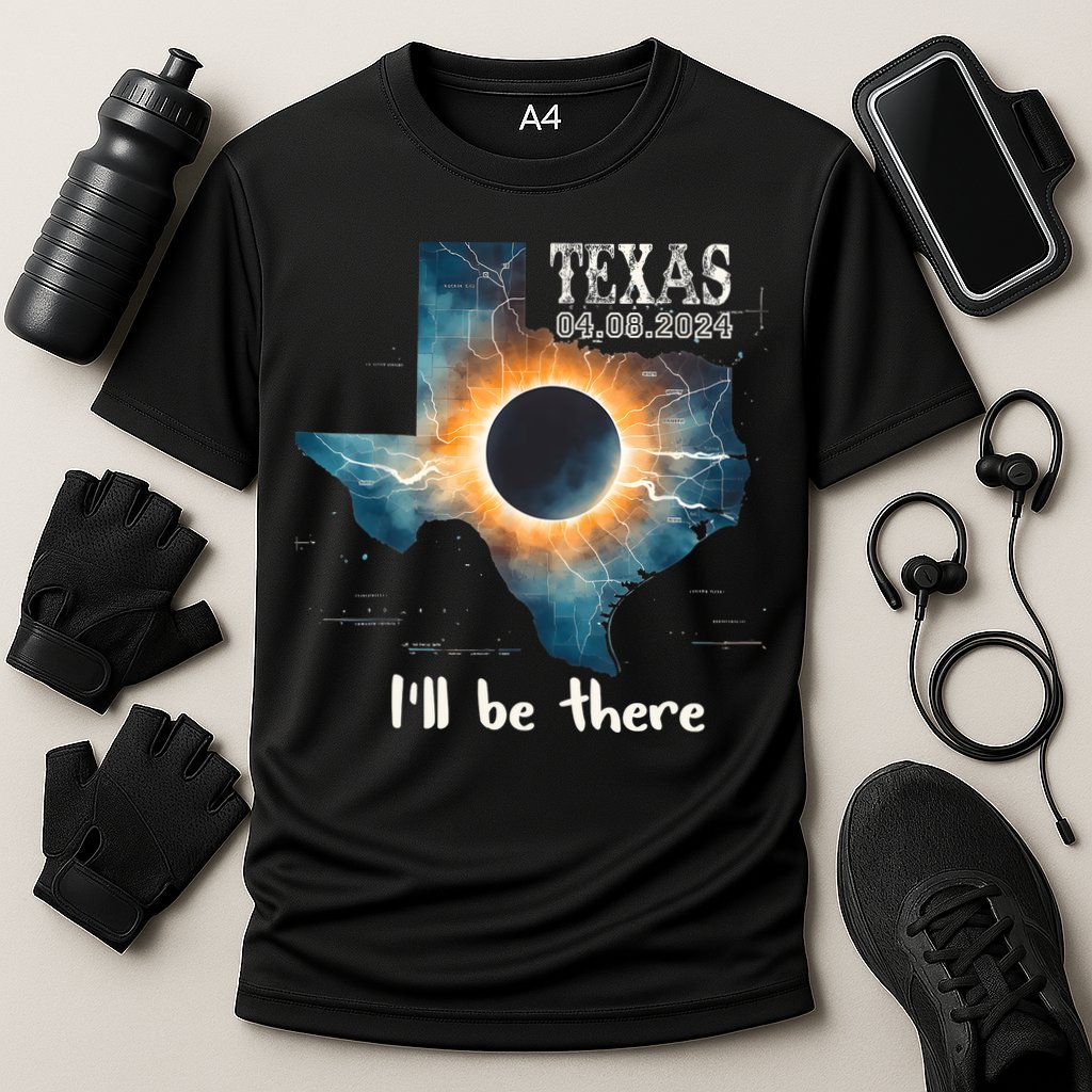 Total Solar Eclipse 2024 Texas Performance Shirt