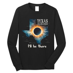 Total Solar Eclipse 2024 Texas Long Sleeve Shirt