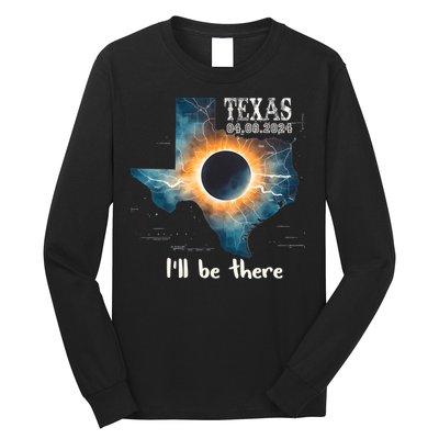 Total Solar Eclipse 2024 Texas Long Sleeve Shirt