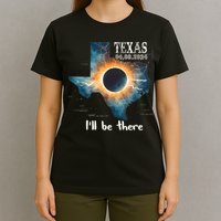 Total Solar Eclipse 2024 Texas T-Shirt